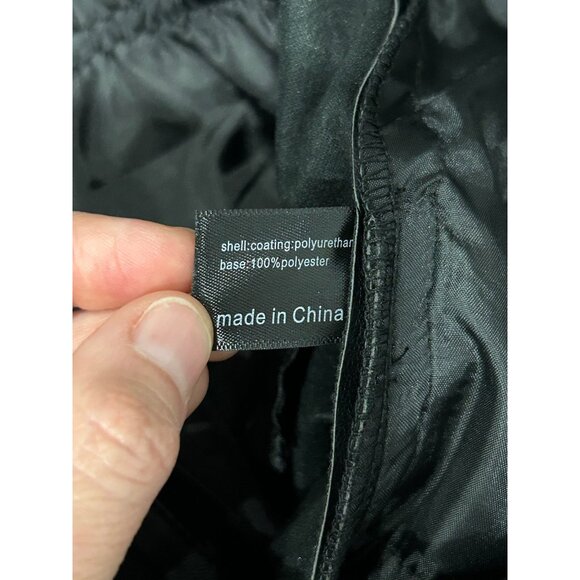 Lane Bryant NEW Sz 12 Black Faux Leather Strait Leg Pants Party New Years Chic - Picture 6 of 10